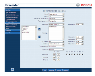 Praesideo core software